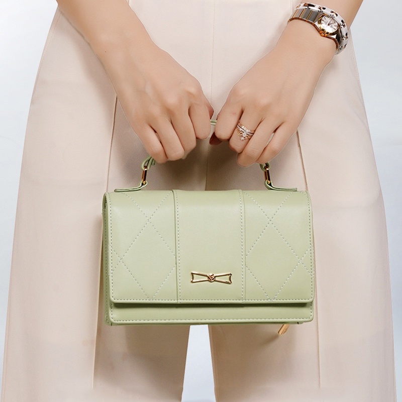 Túi Đeo Chéo Ngăn Rộng Phong Cách Hàn Quốc Đơn Giản Cho Nữ