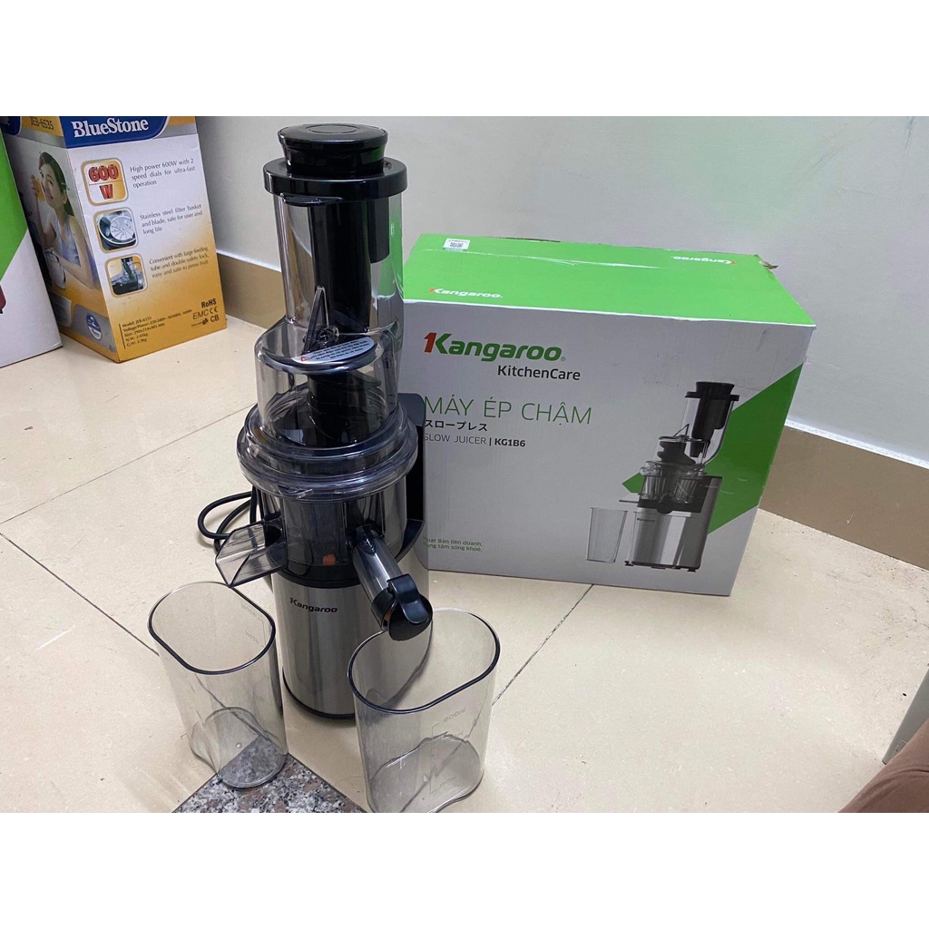 Máy ép chậm trái cây hoa quả Kangaroo KG1B6- Công Suất mạnh 200W -Smarthome97 -