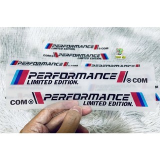 Tem Performance nền trong siêu nét. decal Nhật (giá 1 cặp)