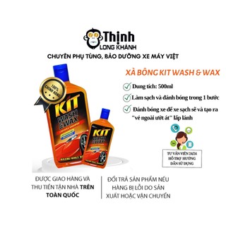 Dung dịch xà bông 2in1 làm sạch và đánh bóng dàn áo xe