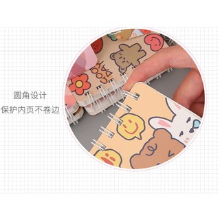 SỔ MINI A7 NHIỀU HÌNH DỄ THƯƠNG