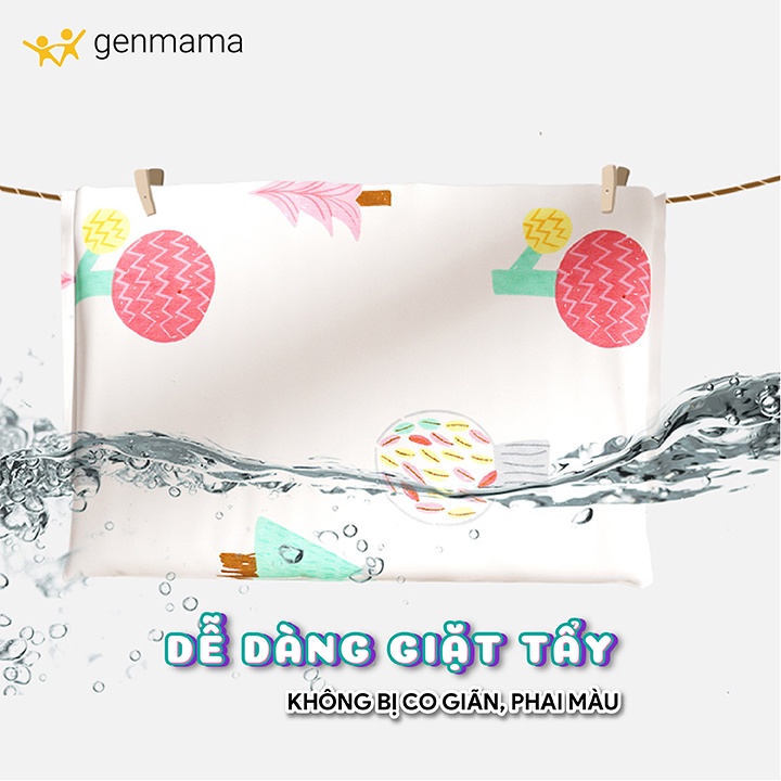 Quây cũi vải hoàng gia , quây xung quanh cũi bảo vệ bé chất liệu cotton GM-Q105 GENMAMA