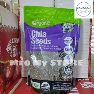Hạt chia seed ,chia tím gói 1kg hàng úc