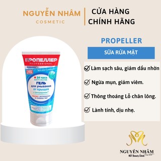 Sữa Rửa Mặt Da Mụn PROPELLER 24h Anti-ance Turbo Active 150ml