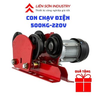 Rùa tời điện 500kg 220v con chạy điện 500kg 220v con chạy điện là phụ kiện nâng hạ cho tời điện model pa200 đến pa600