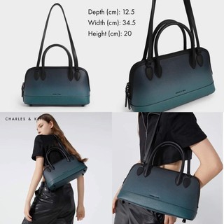 Túi công sở cầm tay đeo vai Cnk phom chữ nhật dáng hến size 34