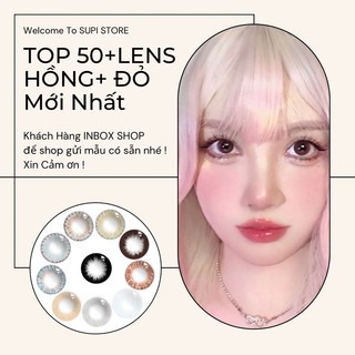 Tổng hợp 50+ Mẫu lens màu HỒNG + ĐỎ  mới nhất