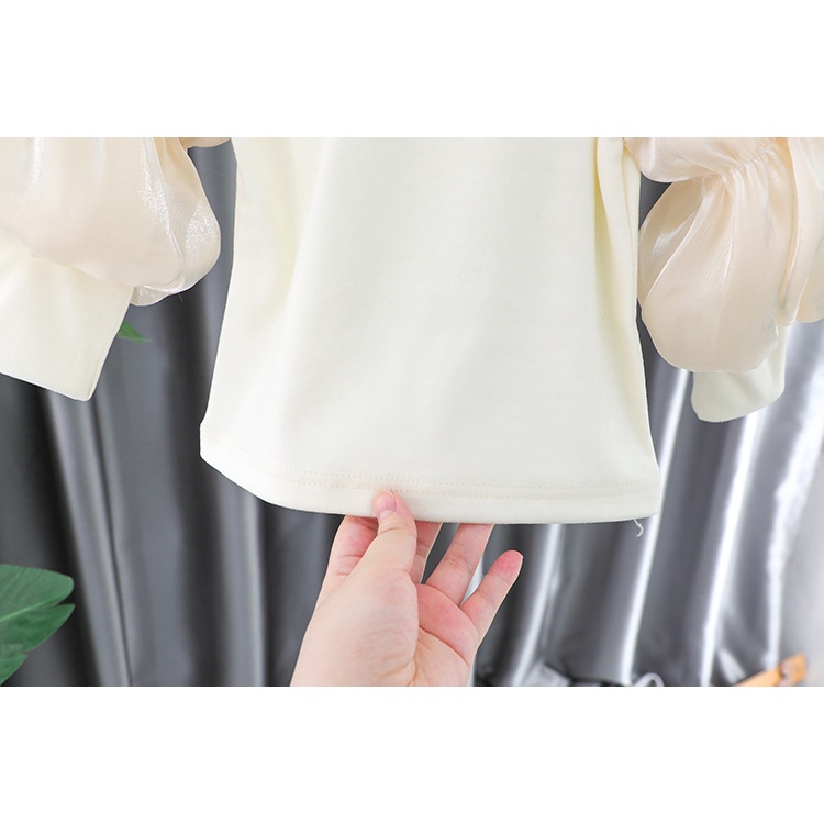 Váy Đàm bé gái SMUM,Váy Đầm 2 chi tiết kèm gấu cho bé model 2022