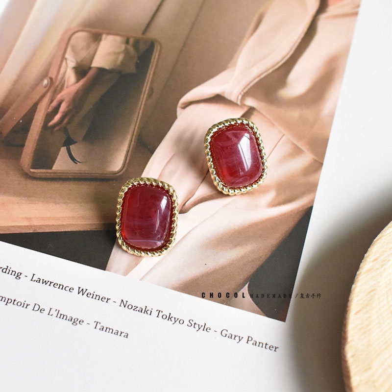 Bông Tai Mạ Bạc 925 Đính Ngọc Trai Thanh Lịch Thời Trang