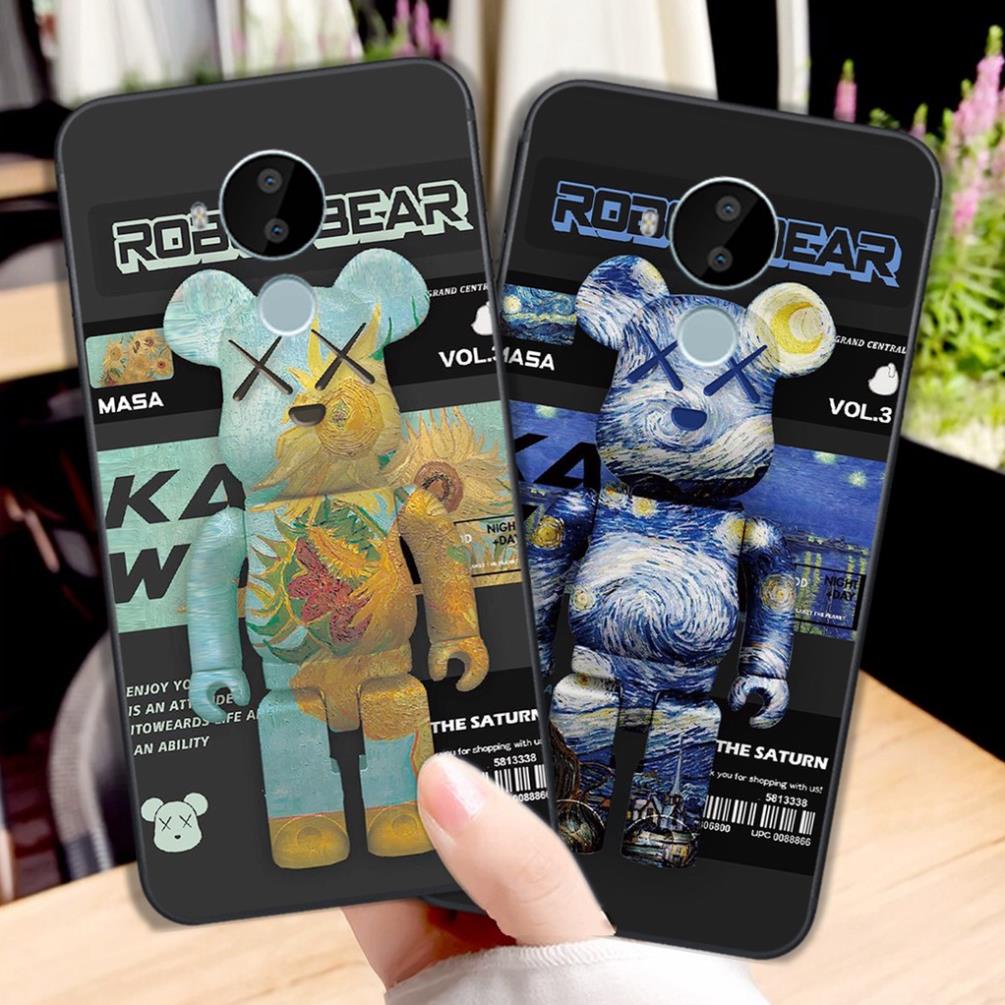 Ốp lưng Nokia C20 /  Nokia C20 plus (c20+) / Nokia C10 dẻo in hình mẫu bearbrick cực đẹp siêu hot hit