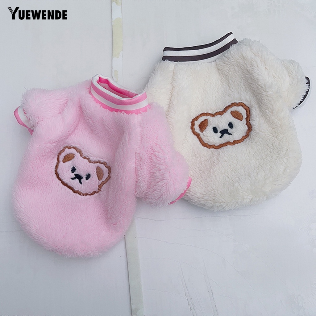 [Yue.z] Áo Khoác Nỉ Hai Ống Thoáng Khí Có Thể Giặt Được Cho Thú Cưng Ngoài Trời