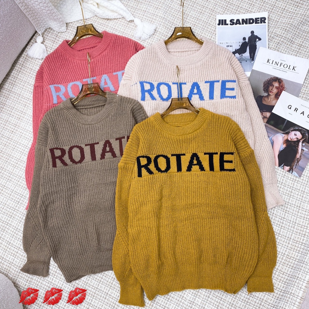 Áo len rotate xinh hàng QC