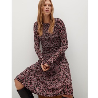 [Mango Auth] Váy Midi Ôm Body Mango