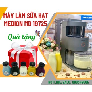 MÁY XAY SỮA HẠT MEDION MD 19725, Công suất 1200W, 9 chương trình tự động, 11 cấp tốc độ (Nhập Đức)