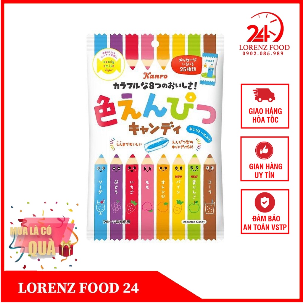 Kẹo  Bút Chì Kanro 80g