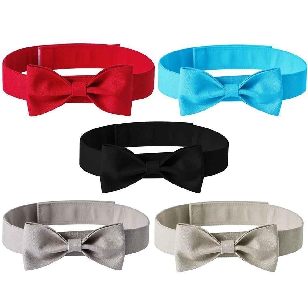 Vòng Cổ Tuxedo Thắt Nơ Thoải Mái Có Thể Điều Chỉnh Cho Chó LAYOR1