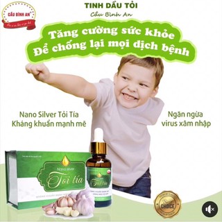 Tinh dầu tỏi cầu bình an