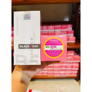 Combo Mulrose 30g serum Black Rose 20ml
