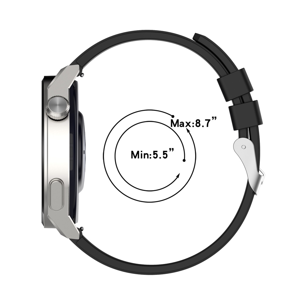 Dây Đeo Silicon 20mm Cho Đồng Hồ Thông Minh Huami Amazfit GTS 2e GTS2 mini GTS3 GTS 4