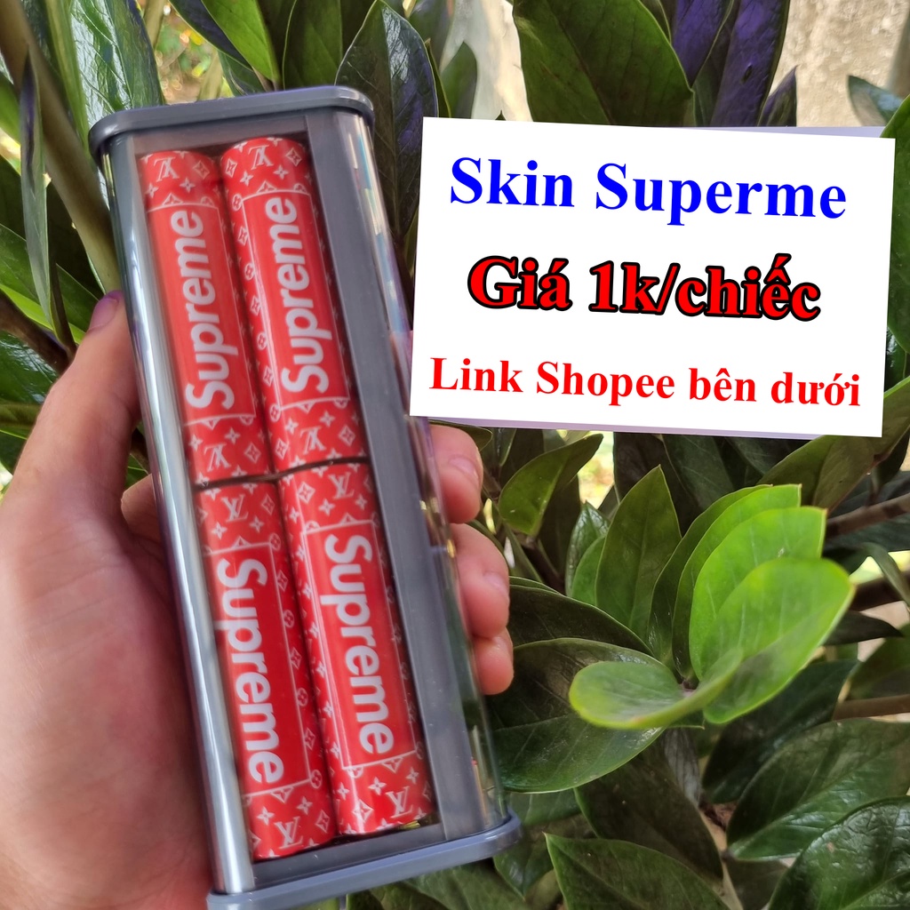 Miếng Dán Bảo Vệ Pin 18650 - Skin Pin 18650 - Vỏ Bọc Pin 18650
