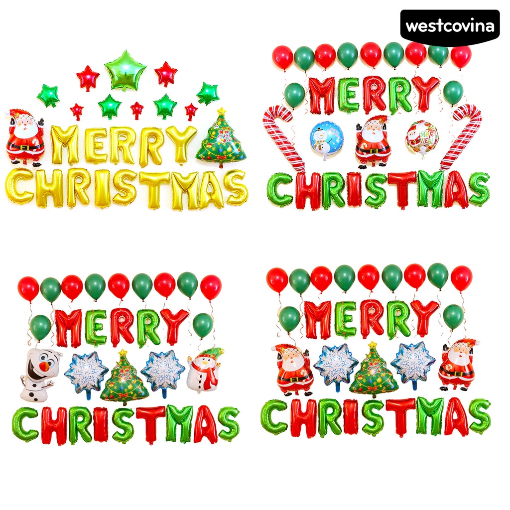 [Hot]☃1 Bộ Bong Bóng Hình Hoa Tuyết Chống Phai Màu Độ Co Giãn Cao Dễ Lắp Ráp