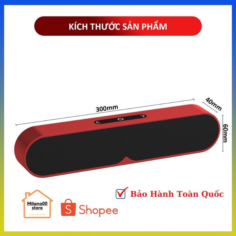 Loa bluetooth F1 Plus dành cho điện thoại hỗ trợ khe TF gắn thẻ nhớ cổng USB cổng AUX 3.5mm Nhỏ gọn âm thannh cực đỉnh