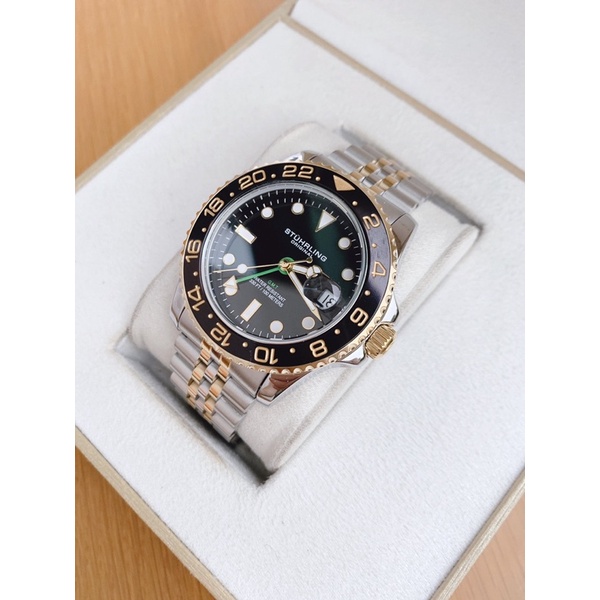 ĐỒNG HỒ NAM CHÍNH HÃNG Stuhrling Aqua-Diver 39683 Quartz