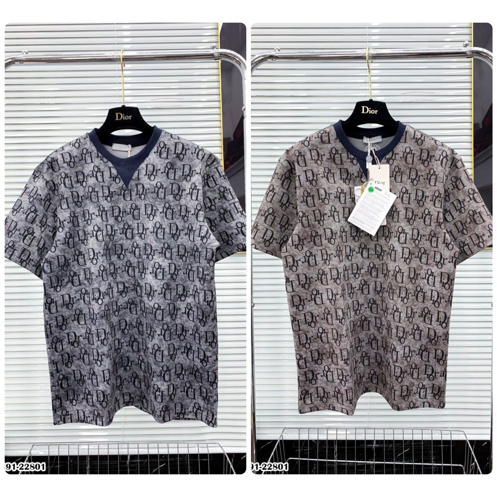 Áo Phông Nam Loang Logo Cực Net Vải Mát Mịn - Áo Thun Nam DIO Phối Màu Cực Hot