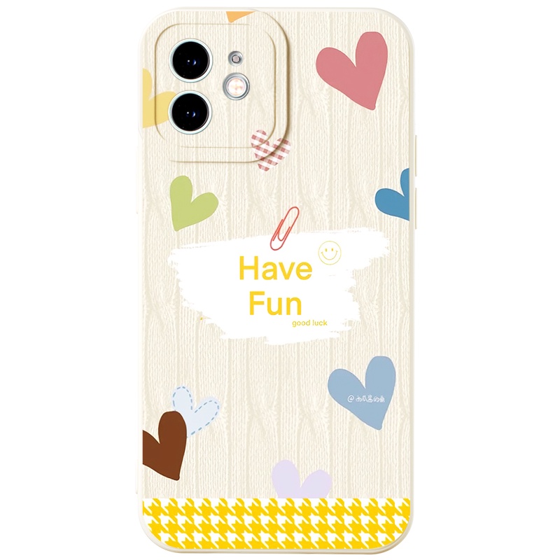 Ốp điện thoại JURSUE hoạt hình dễ thương đẹp độc lạ mềm dẻoCho iPhone 14 13 12 11 Pro Max SE 2020 X XR XS 8 7 ip 6S 6 Plus kute XYH868