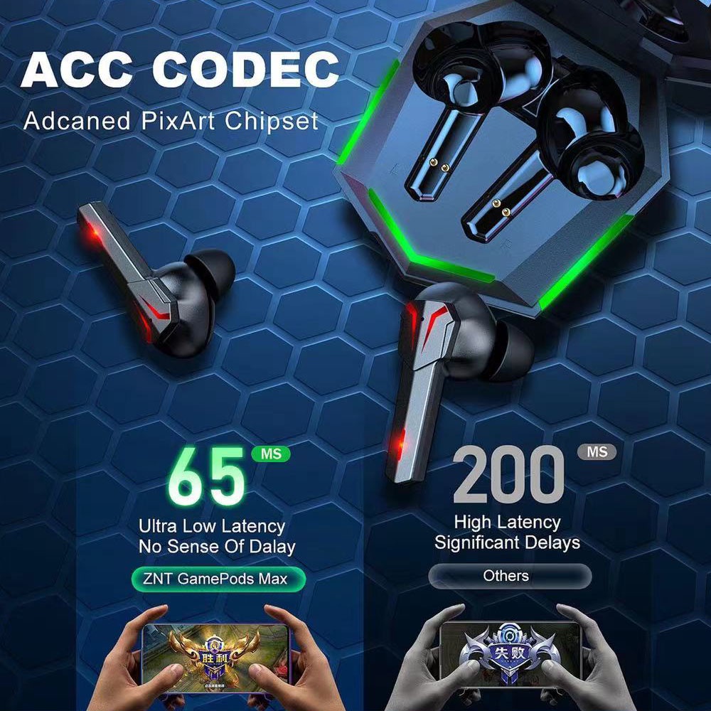 Tai Nghe Không Dây TWS32 Bluetooth 5.2 Chống Thấm Nước Kiểu Dáng Thể Thao