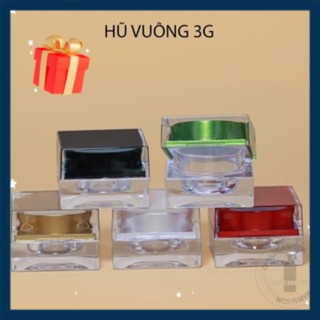 Combo 2 hũ vuông 3g cao cấp