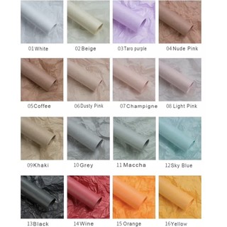 Giấy gói hoa trơn mờ không thấm nước