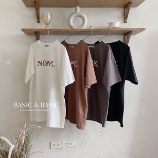 Áo phông chữ Nope 11301 CHERRY COCO