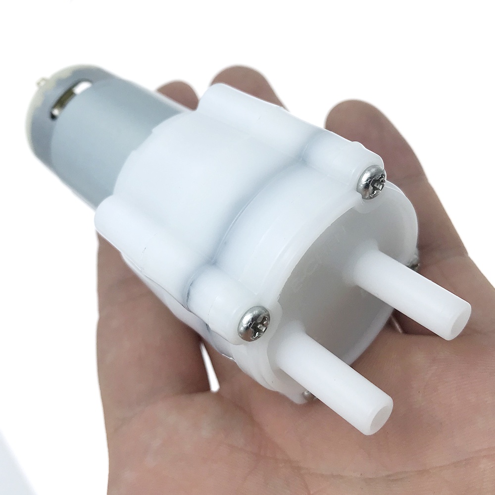 1 Máy Bơm Nước Bể Cá 395 DC 12V-24V 84L / H 90L / H