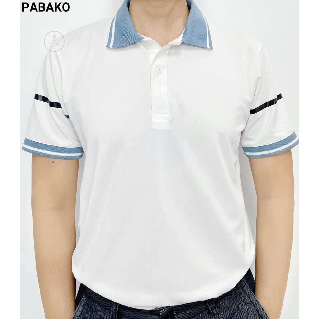 Áo polo nam PABAKO  có 4 màu và 4 size M L XL XXL
