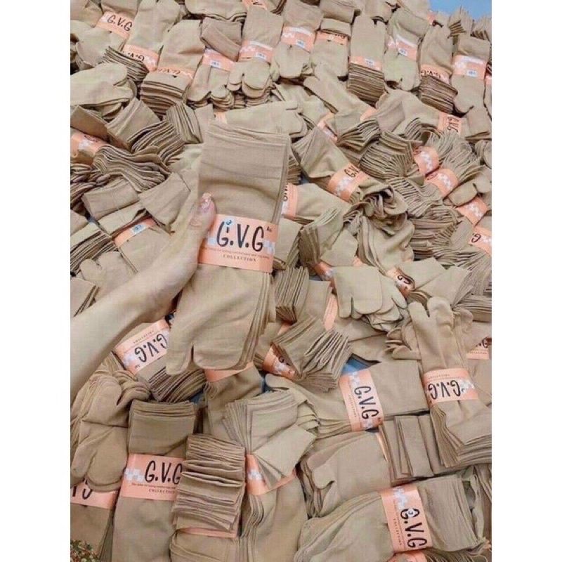 Com bo 10 đôi tất sỏ ngón chống nắng màu da