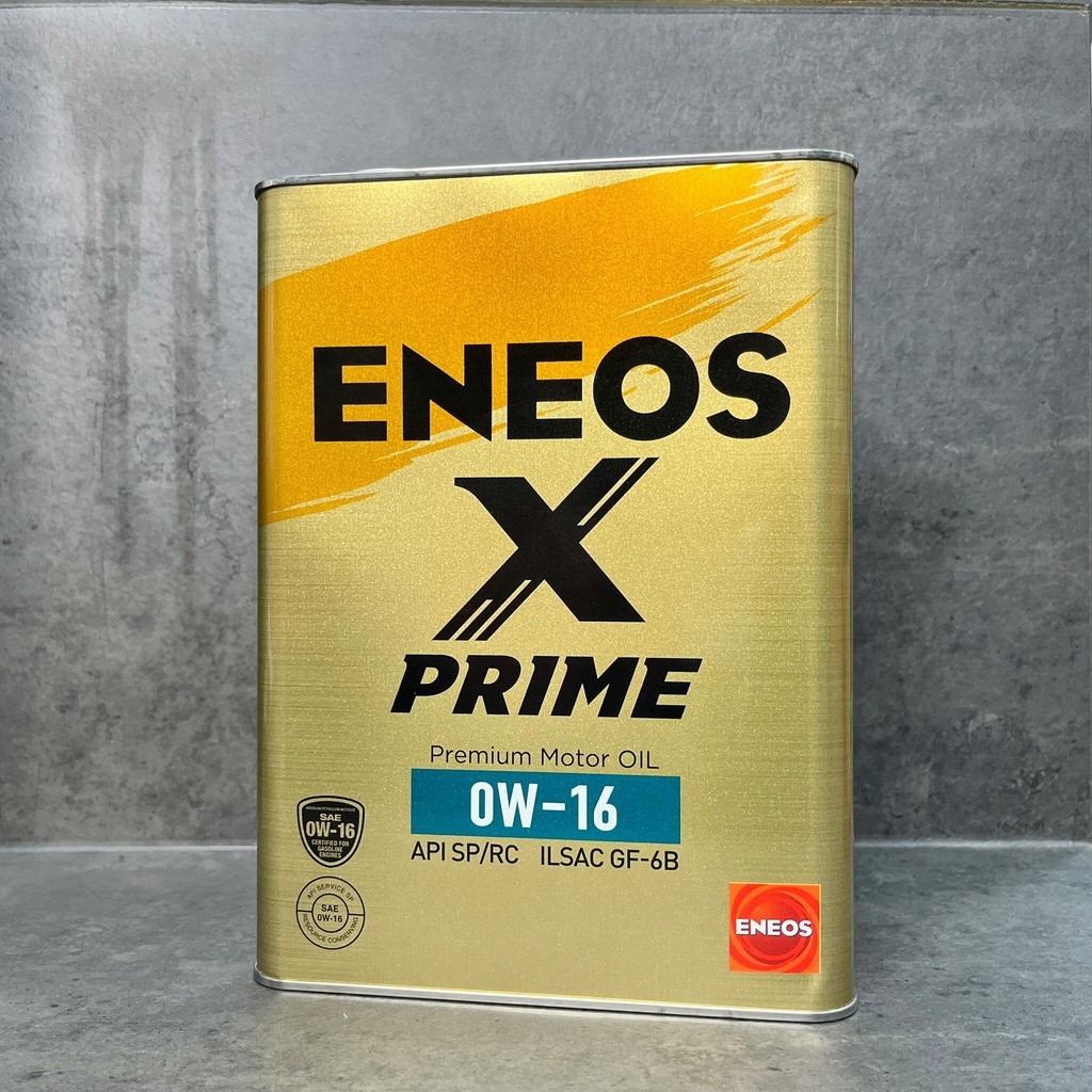 Nhớt ENEOS X PRIME 0W-16 GF-6B Nhớt ô tô động cơ xă.ng nội địa Nhật  mã ENEOS X PRIME 0W-16