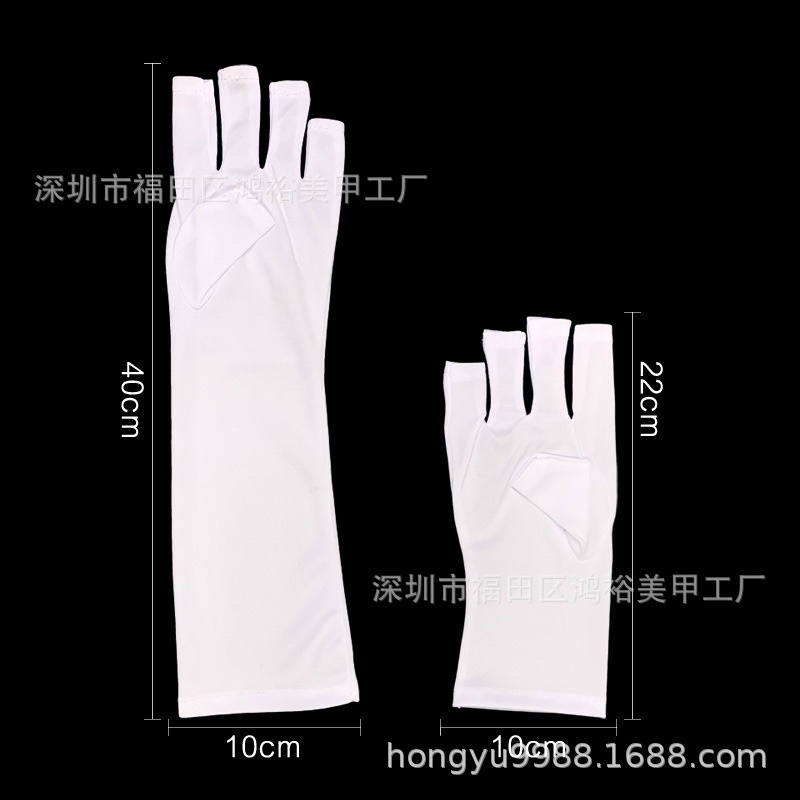 Găng tay nail chống tia uv