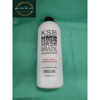 Keratin phục hồi tóc chai trắng ksb 1000ml - trường thọ, tđ