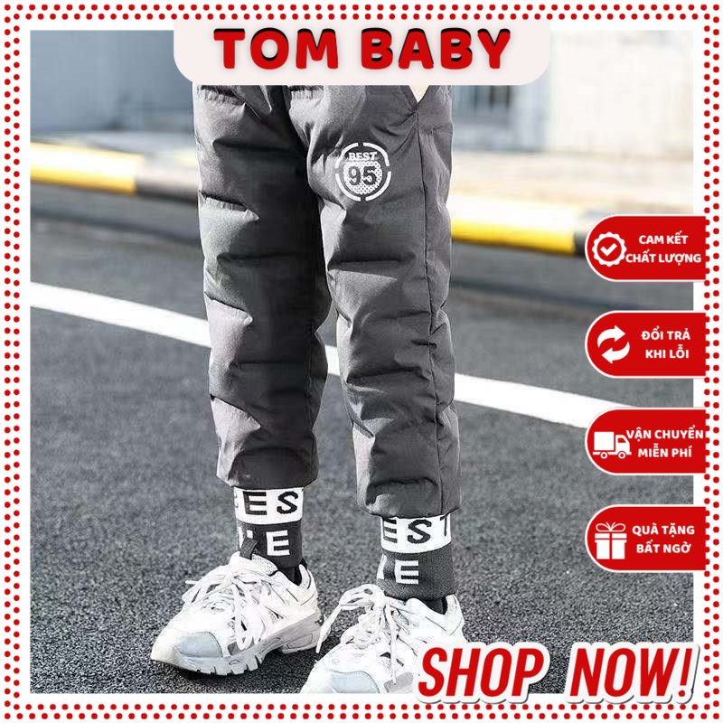 QUẦN GIÓ LÓT NỈ CHO BÉ MÙA THU ĐÔNG