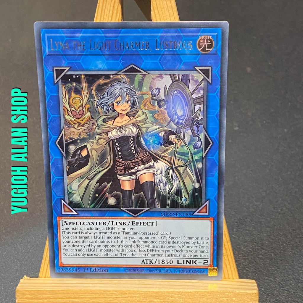 Lyna the Light Charmer, Lustrous - MP22-EN089 - Ultra Rare 1st Edition