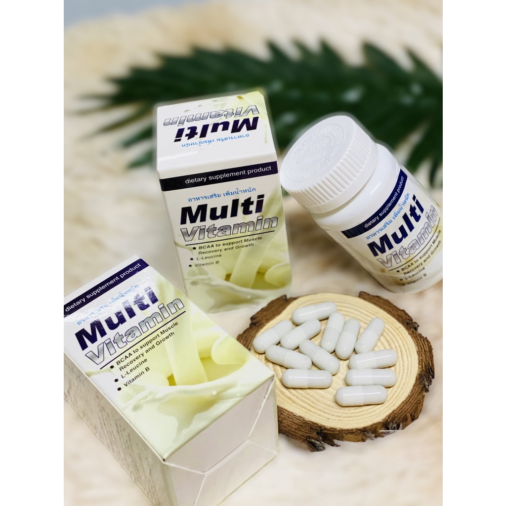 Siro Ăn Ngon Tăng Cân Cho Bé Từ 06 Tháng Tuổi Vitamin TP Thái Lan, Viên tăng cân Multi Vitamin cho người từ 8 tuổi