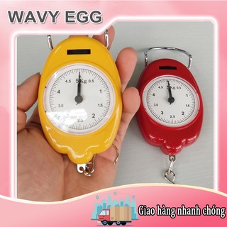 Cân treo mini Nhơn Hòa - Cân treo mini cầm tay nặng 5kg, Cân treo bỏ túi，màu sắc ngẫu nhiên
