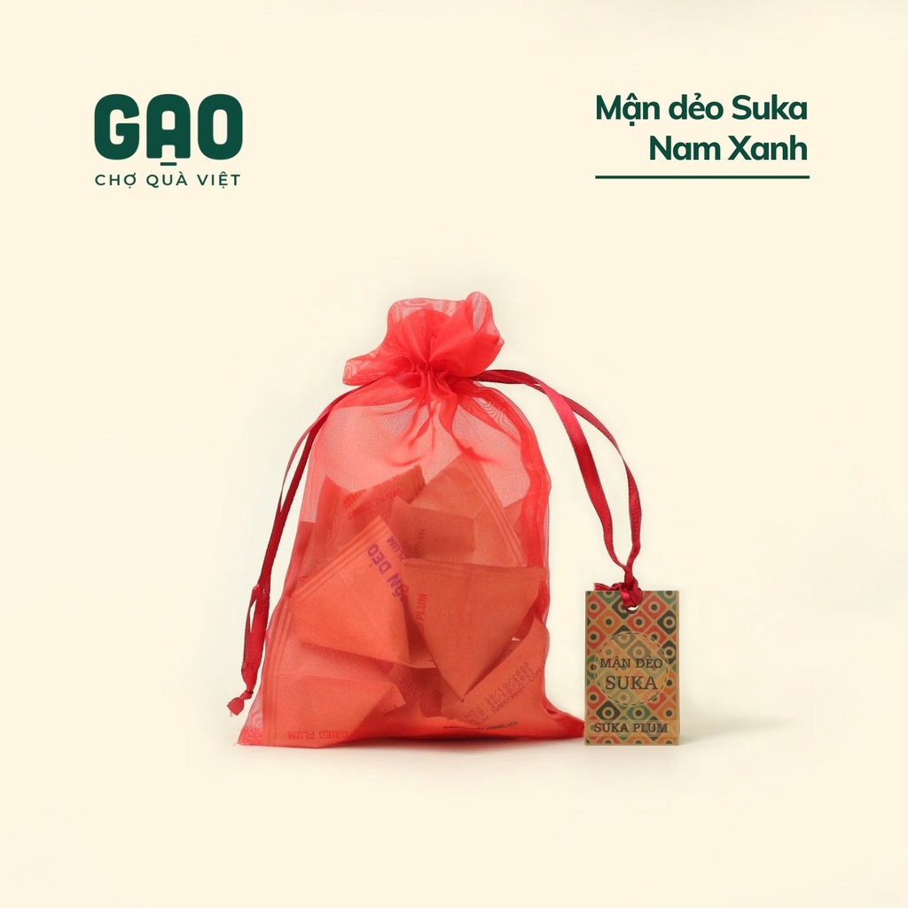 Mận sấy dẻo - Nam Xanh - Túi voan 10 viên