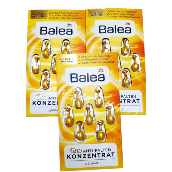 Viên nan Serum dưỡng da BALEA của Đức- Vỉ 7 Viên