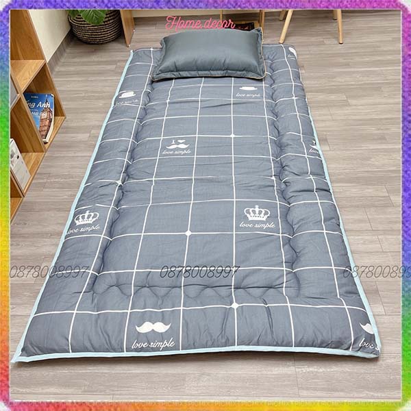Nệm văn phòng cao cấp em ái và mát, gấp gọn 190x90cm