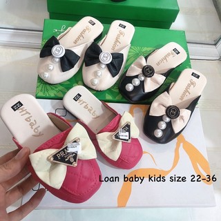 Giày sục cho bé gái size 22-36