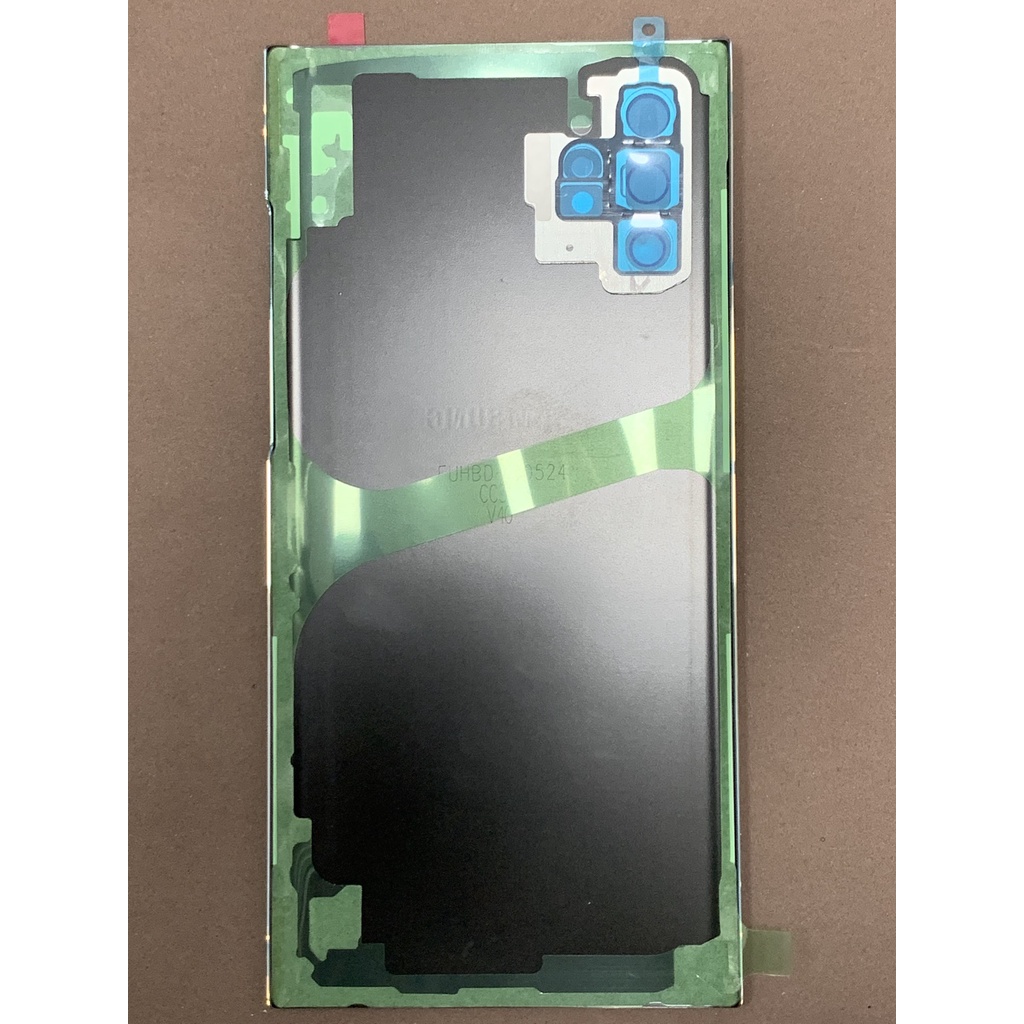 Nắp lưng samsung Note10 Plus/Note 10+ zin kèm kính camera + keo dán