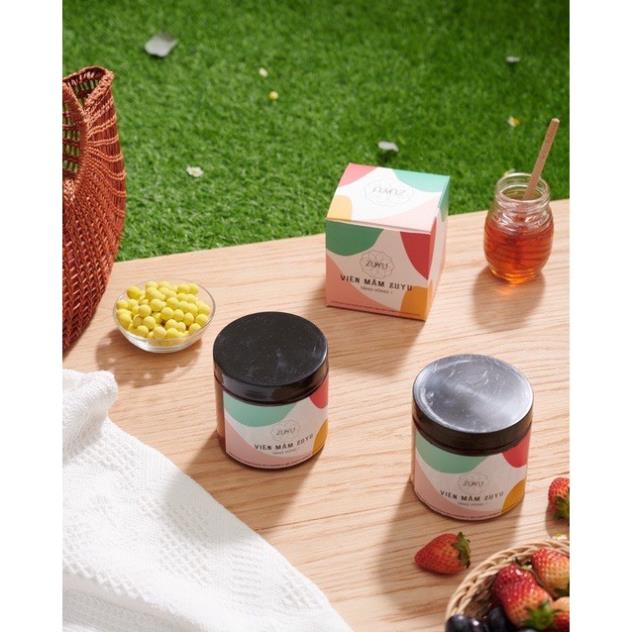 Viên Kẹo Mầm ZuYu Tăng Vòng 1Kem Chống Nắng Nâng Tông Cho Mặt Hanayuki Sunscreen Face 50gr