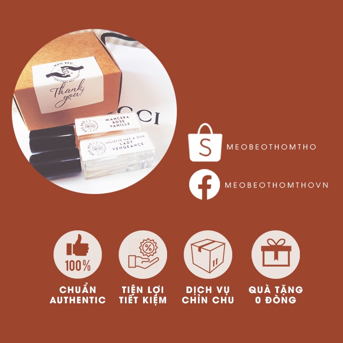 🐈𝒎𝒆𝒐𝒃𝒆𝒐𝒕𝒉𝒐𝒎𝒕𝒉𝒐🐈 nước hoa Pur Classicque bản dupe Labo Rose 31 mini